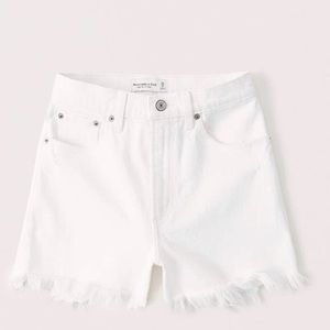 Abercrombie high waisted 4 inch I steam shorts